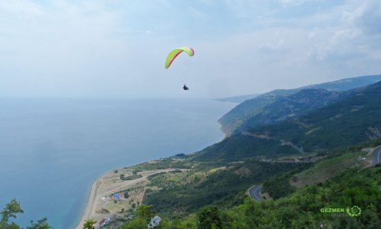 Kalkış Yapmış, Uçmakdere Yamaç Paraşütü, Gezginlerle Trakya Gezisi