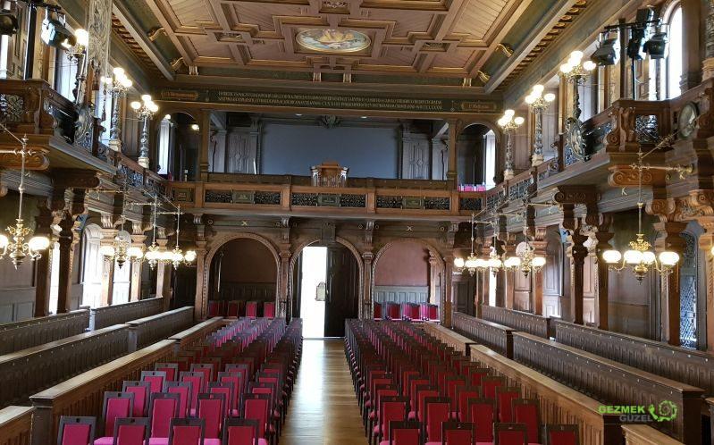 Great Hall, Heidelberg Üniversitesi, Heidelberg Gezilecek Yerler