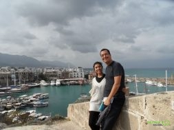 Kıbrıs Gezisi, Girne Kalesinden Girne Limanına Bakarken