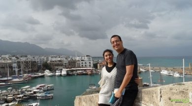 Kıbrıs Gezisi, Girne Kalesinden Girne Limanına Bakarken