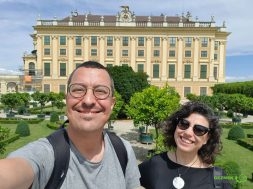 Schönbrunn Sarayı, Orangery Bahçesinden