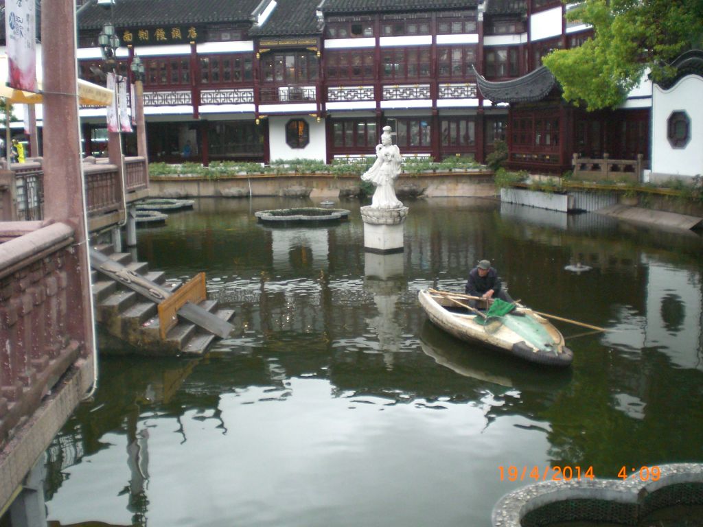Şangay Yu Yuan bahçelerinde