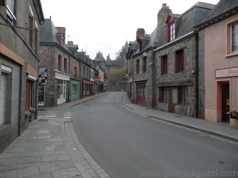 Combourg Sokakları - Mont Saint Malo