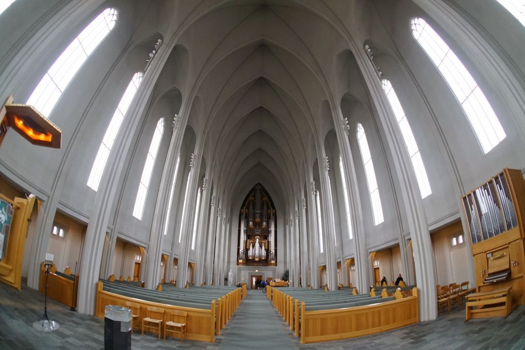 Reykavik'de katedral