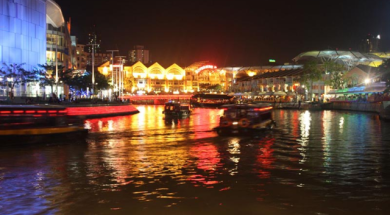 Singapur Nehrinde Gece