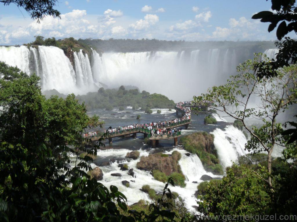 Gargante del Diablo'ya bakış, Iguazu Şelaleleri, Brezilya Gezisi Notları