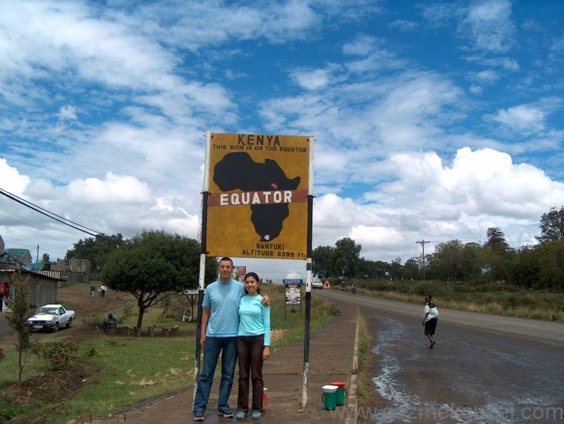 Kenya'da Ekvator Geçişi