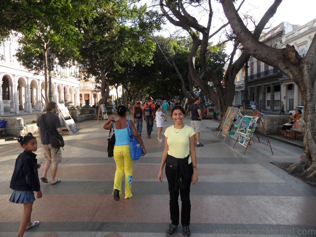 Küba Gezisi Notları, Havana Gezilecek Yerler, Prado Sokağı