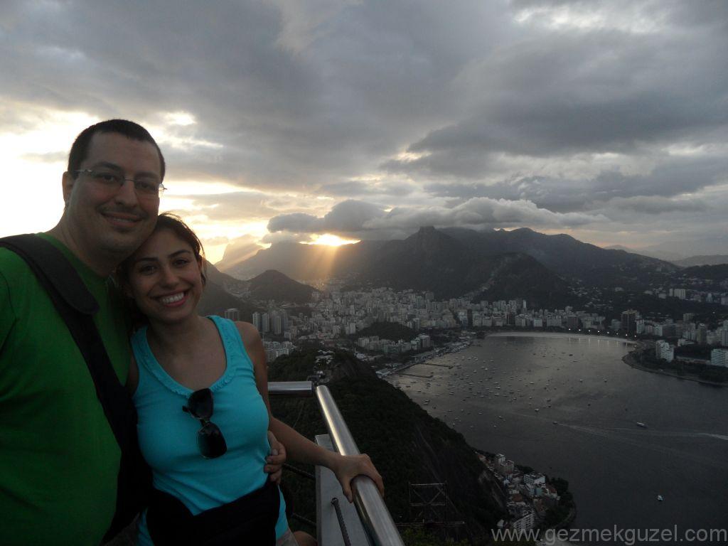 Rio de Janerio'da gün batımı, Brezilya Gezisi Notları