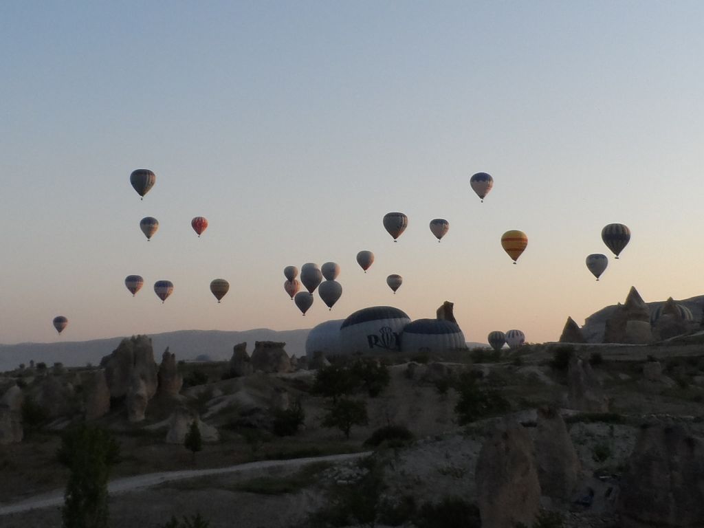 Kapadokya'da Balon Turu