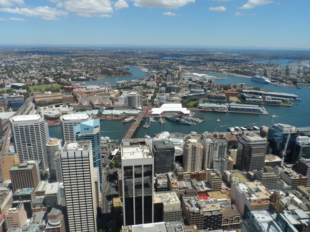Sydney Kulesinden şehre bakış
