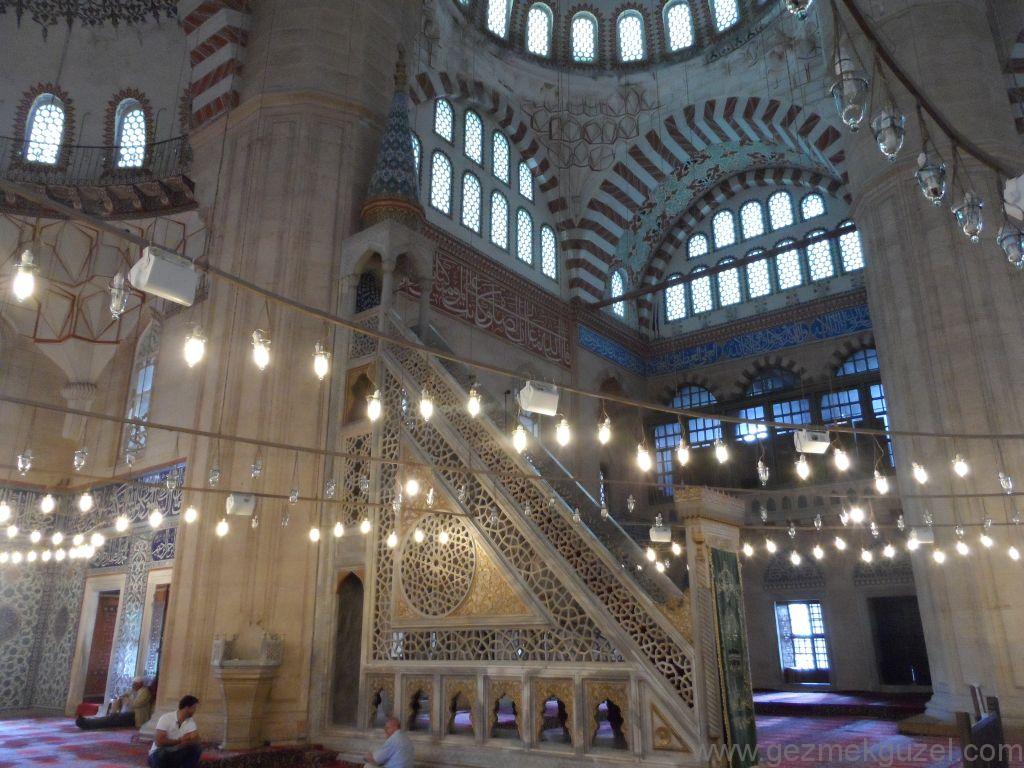 Selimiye Camii Mimbarı, Edirne Görülecek Yerler, Gezginlerle Trakya Gezisi
