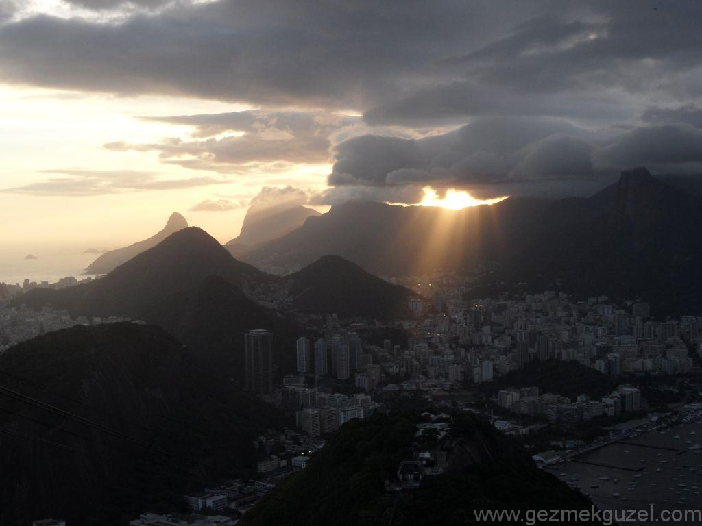 Sugar Loaf'ta Güneş Batışı, Rio Gezisi, Brezilya Gezisi Notları