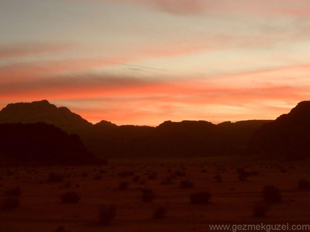 Wadi Rum Gün Batımı 4